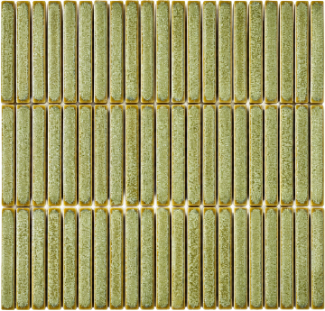 Pale green vertical grooved tile sheet