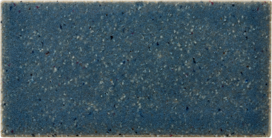 Dark blue terrazzo speckled bar